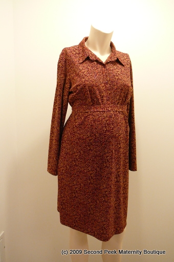 Long Sleeve Maternity Dress by Tummi (Size: M)