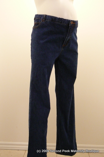 Real Waist Maternity Jeans by Thyme Maternity (Size: S)