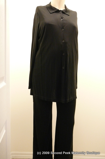  ... :: Designer Business Maternity Pant Suit by Formes Paris (Size: 40