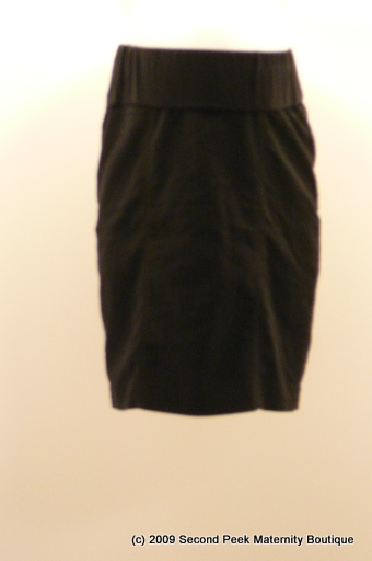 Mid Belly Maternity Skirt by Thyme Maternity (Size: M)