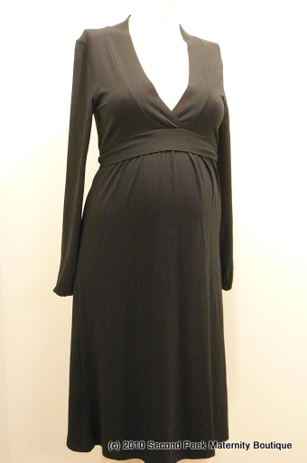 Long Sleeve Maternity Dress by Boob Maternity (Size: S)