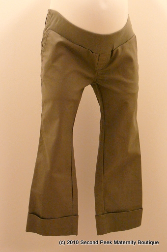 Low Belly Maternity Capris by Old Navy (Size: X-S)