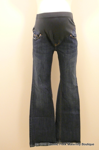  ... :: Full Panel Flare Maternity Jeans by Old Navy Maternity (Size: 4
