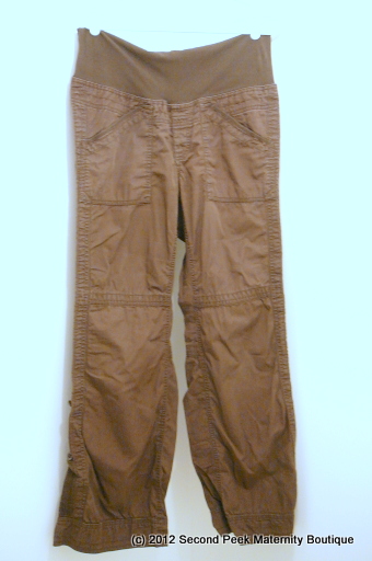High Belly Cargo Maternity Pants by GAP Maternity (Size: 12)