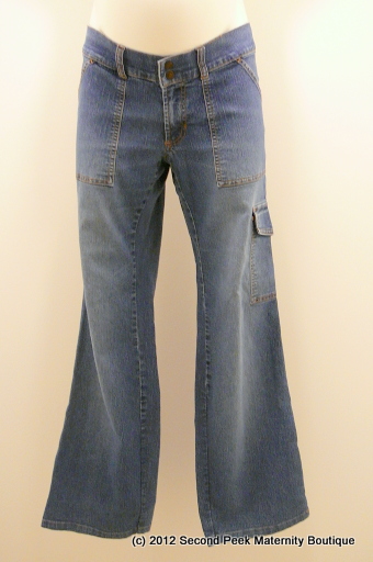 Real Waist Maternity Jeans by Thyme Maternity (Size: M)